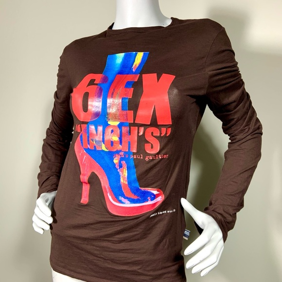 Jean Paul Gaultier Tops - Jean Paul Gaultier 6ex Inches Long Sleeve